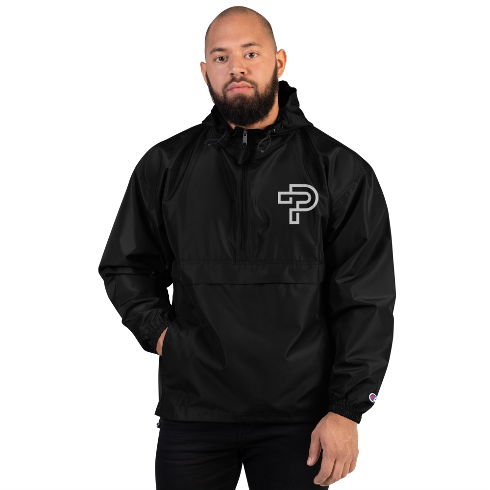 Embroidered Champion Packable Jacket Unisex