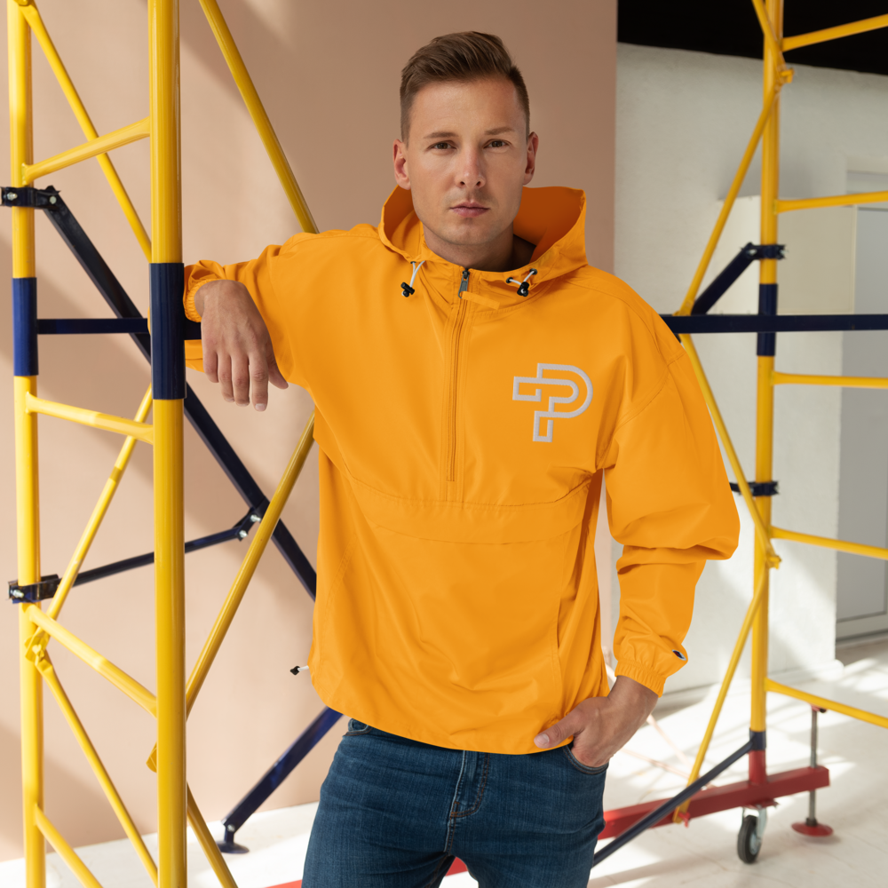Embroidered Champion Packable Jacket Unisex