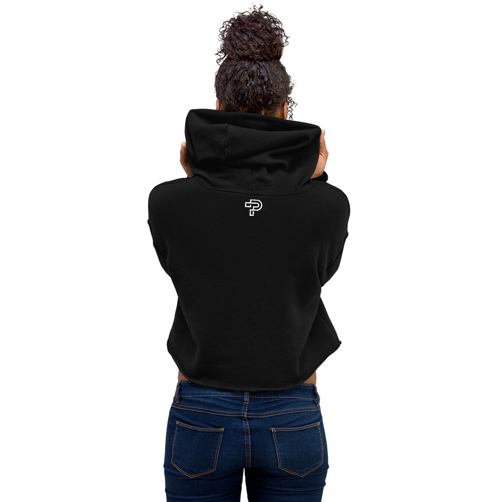 Moonmen Women Crop Hoodie (Eco)