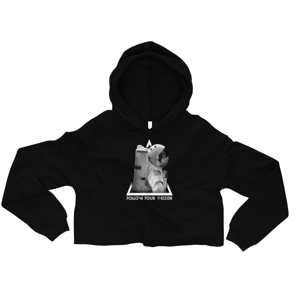 Moonmen Women Crop Hoodie (Eco)