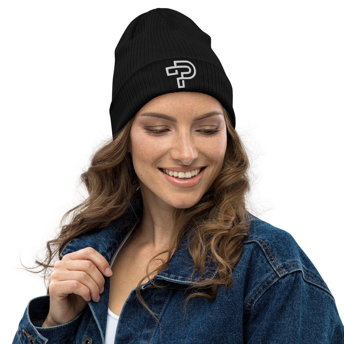 100% Organic ribbed beanie