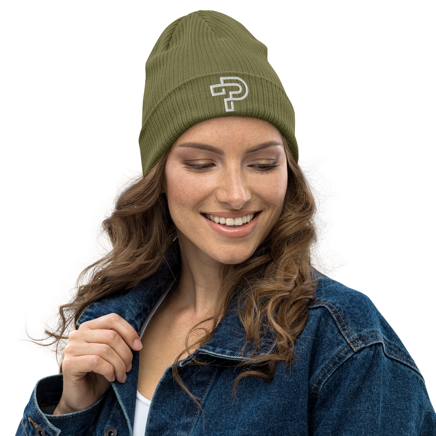 100% Organic ribbed beanie