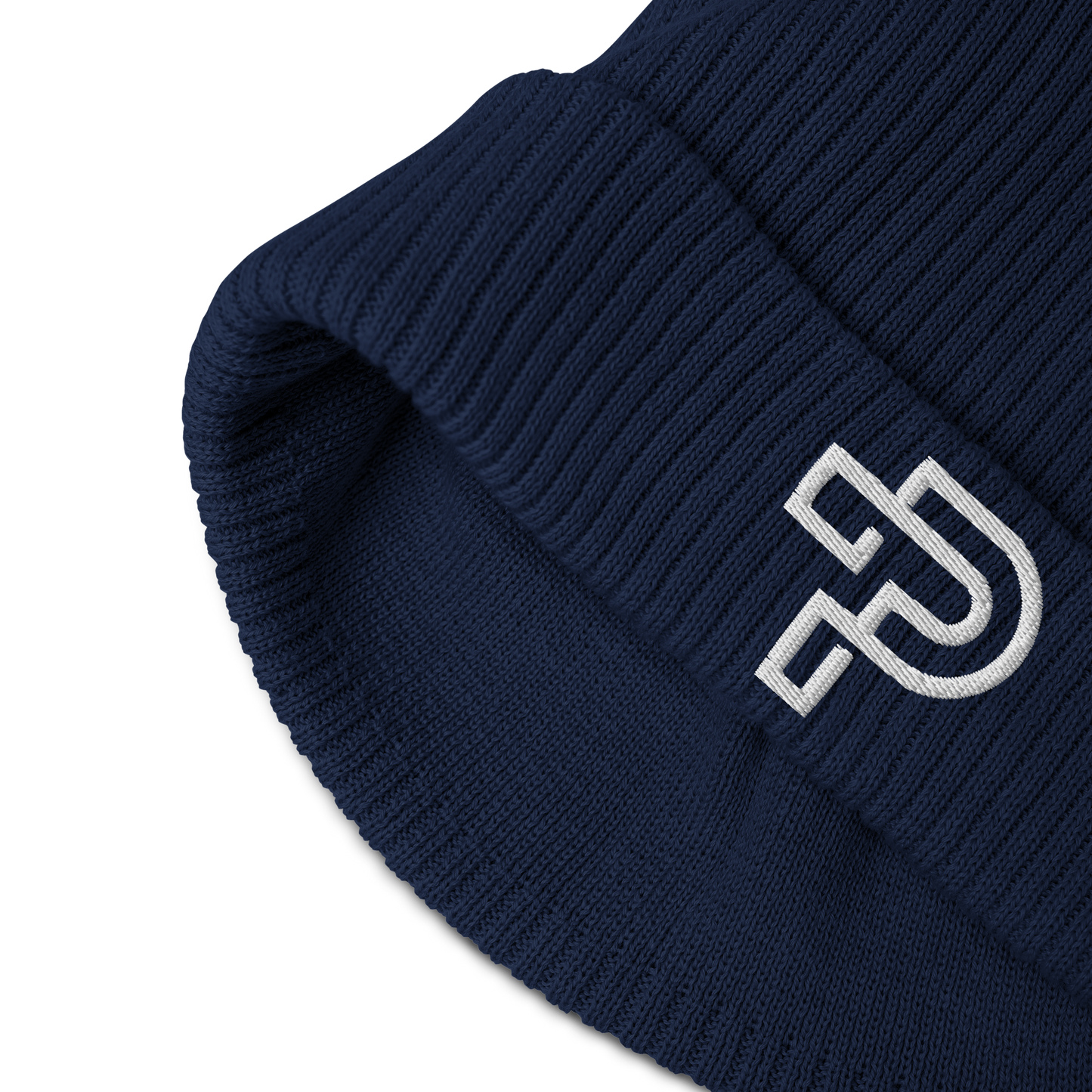 100% Organic ribbed beanie