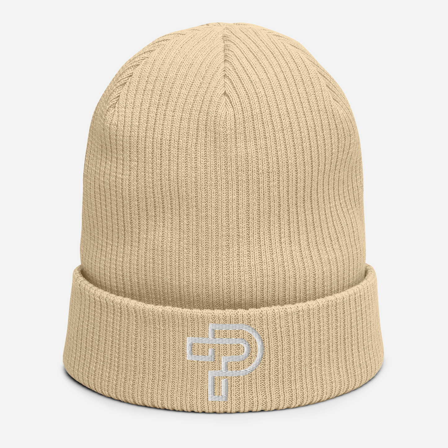 100% Organic ribbed beanie