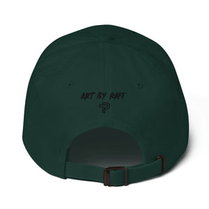 Limited Dad Hat by ArtbyRaff (Unisex)