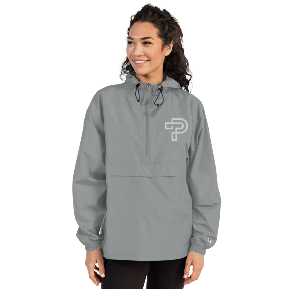 Embroidered Champion Packable Jacket Unisex