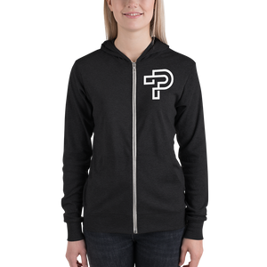 Triblend Lightweight Zip Hoodie Unisex