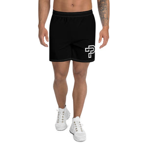 Men's Athletic Long Shorts Black