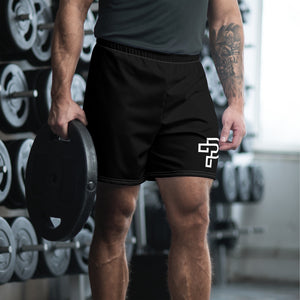 Men's Athletic Long Shorts Black