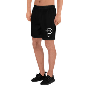Men's Athletic Long Shorts Black