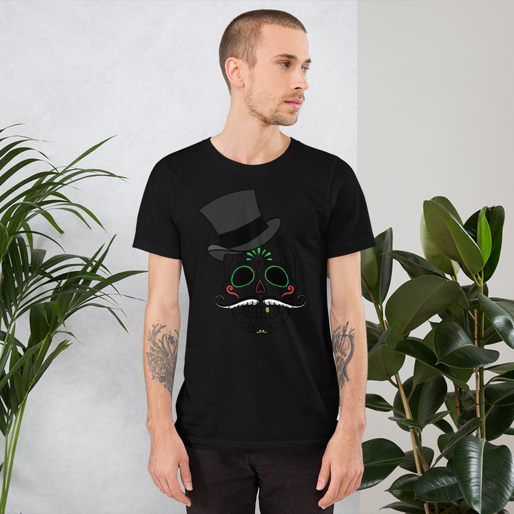 PT Skull Hat Short-Sleeve Unisex T-Shirt