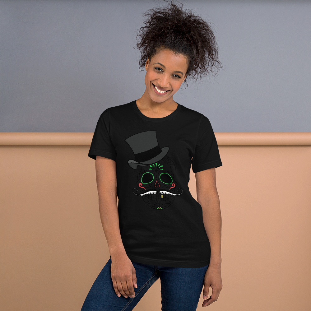 PT Skull Hat Short-Sleeve Unisex T-Shirt