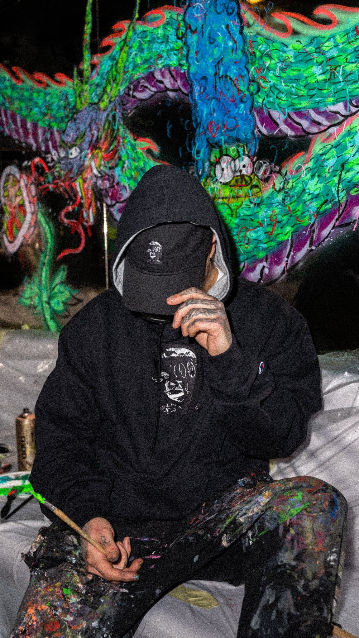Limited Champion Hoodie by ArtbyRaff (Unisex)