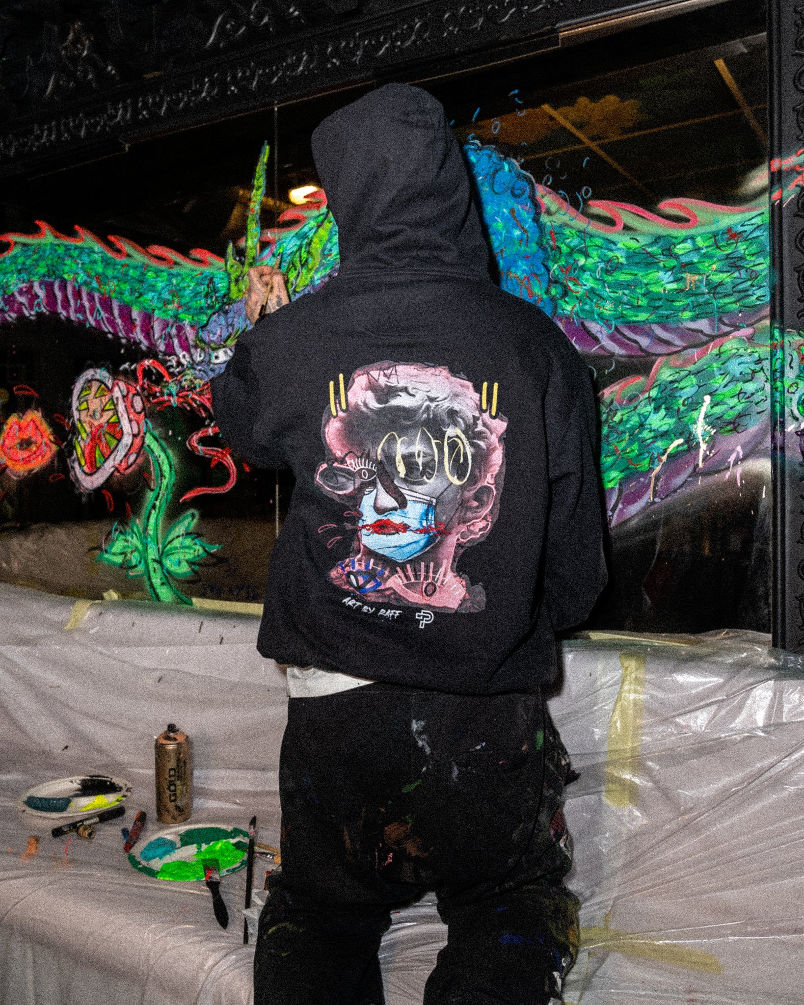 Limited Champion Hoodie by ArtbyRaff (Unisex)