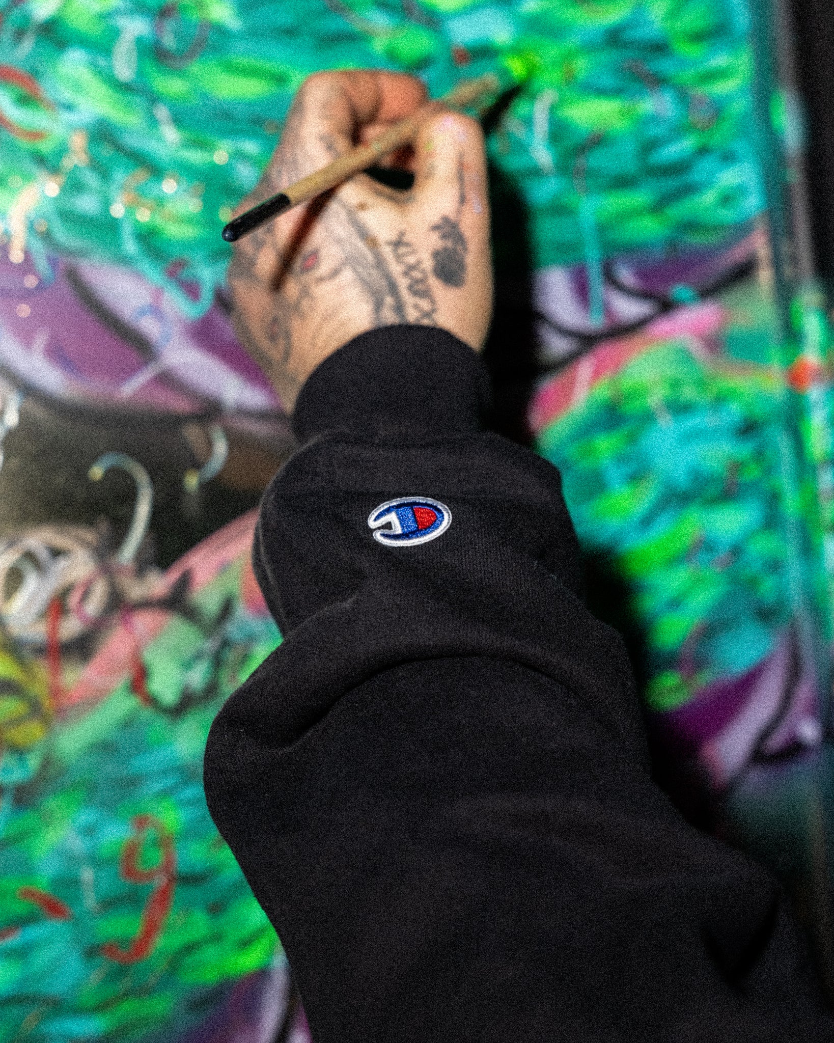 Limited Champion Hoodie by ArtbyRaff (Unisex)
