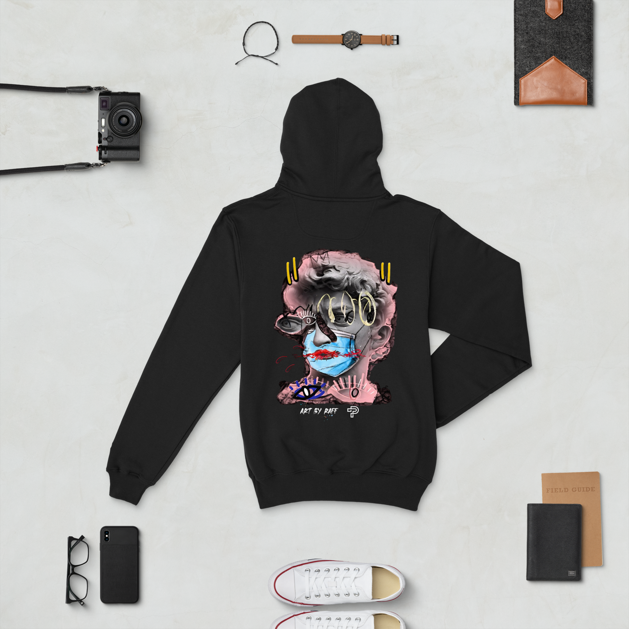 Limited Champion Hoodie by ArtbyRaff (Unisex)