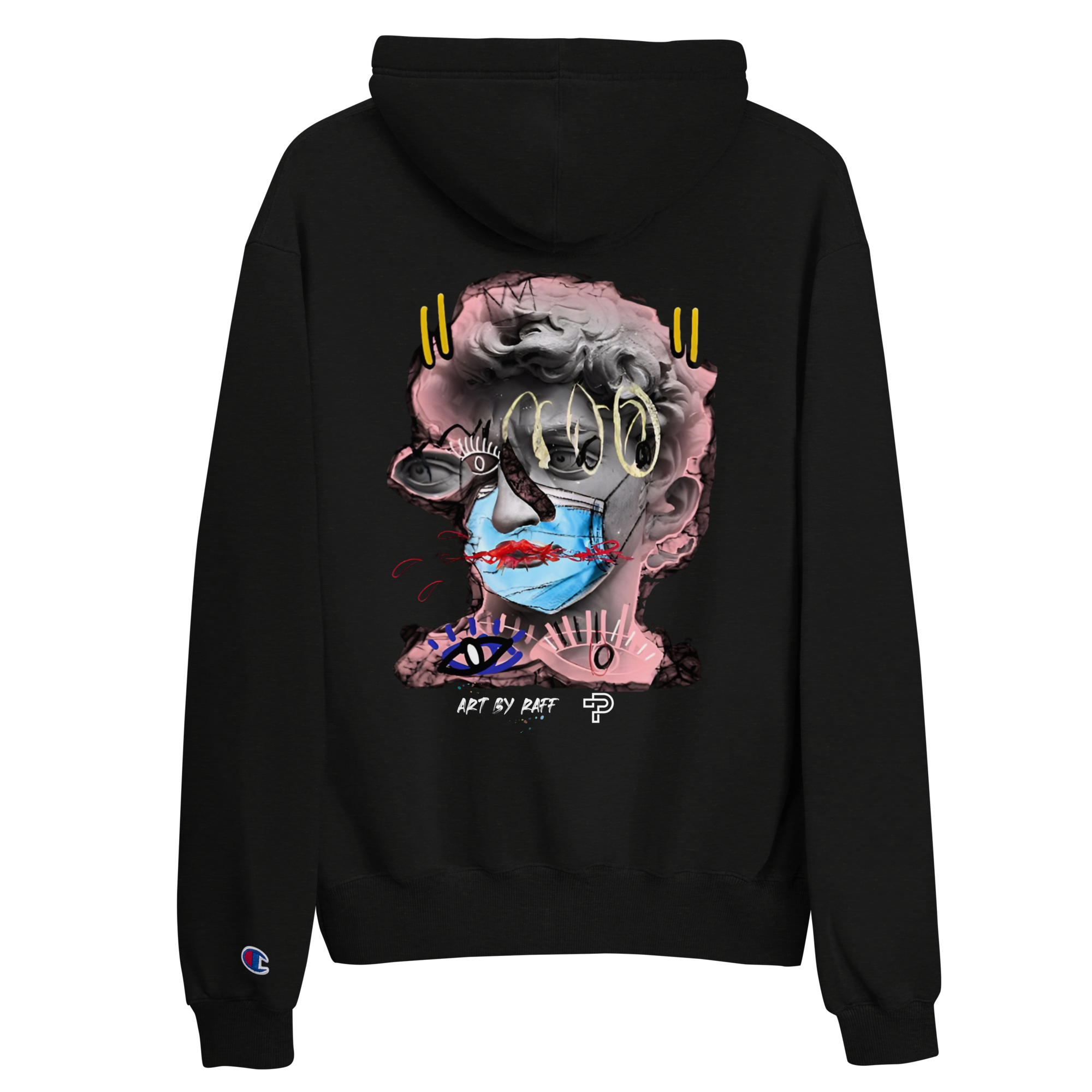 Limited Champion Hoodie by ArtbyRaff (Unisex)