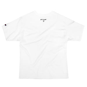 White Limited Champion T-Shirt by ArtbyRaff (Unisex)