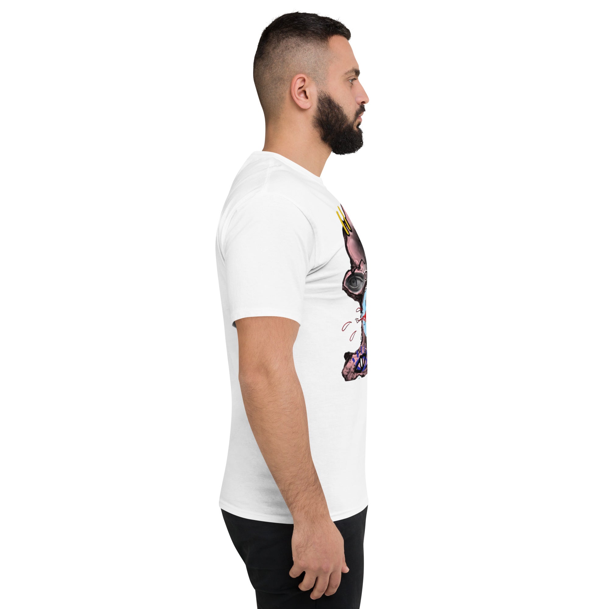 White Limited Champion T-Shirt by ArtbyRaff (Unisex)