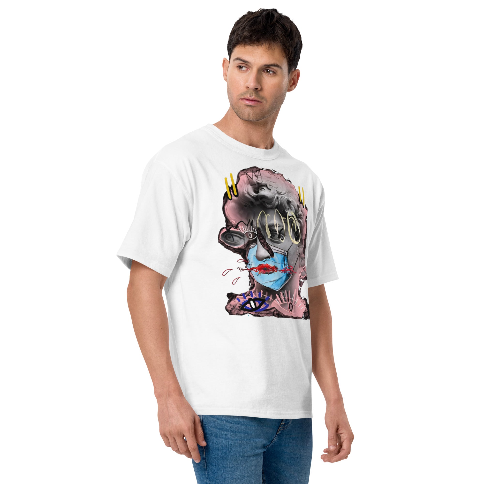 White Limited Champion T-Shirt by ArtbyRaff (Unisex)