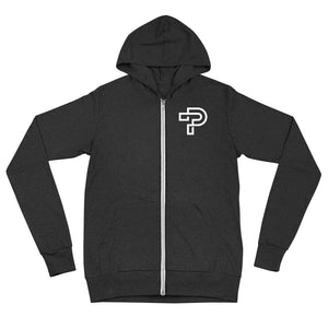 Triblend Lightweight Zip Hoodie Unisex