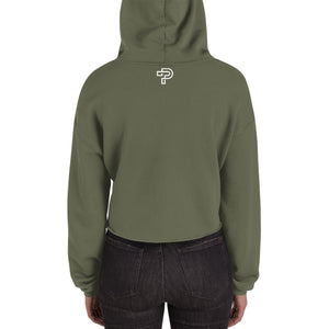 Women Lion Stars Crop Hoodie (Eco)