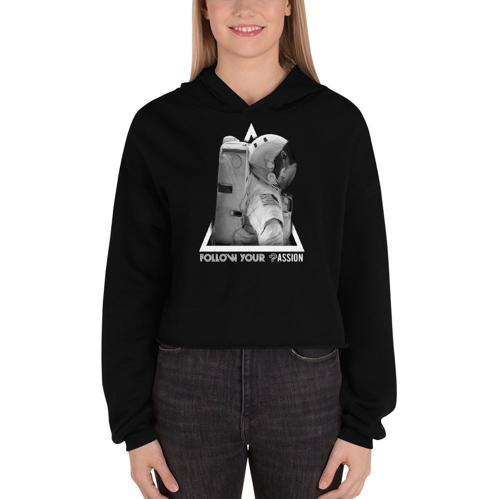 Moonmen Women Crop Hoodie (Eco)