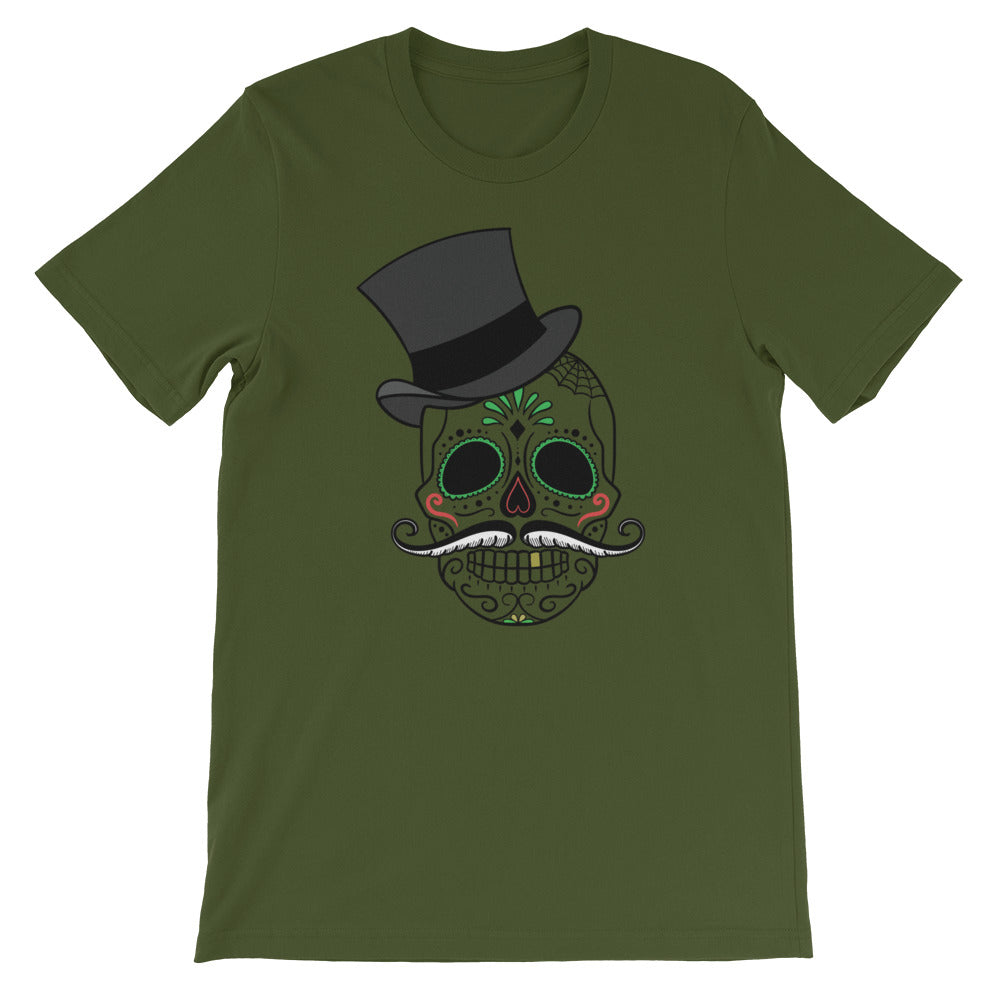 PT Skull Hat Short-Sleeve Unisex T-Shirt