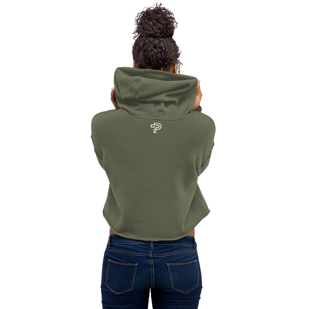 Moonmen Women Crop Hoodie (Eco)