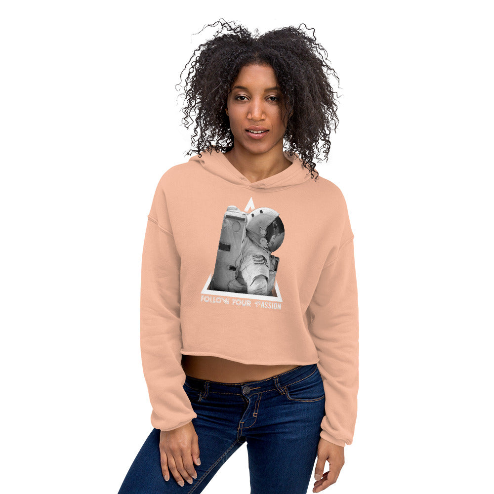 Moonmen Women Crop Hoodie (Eco)
