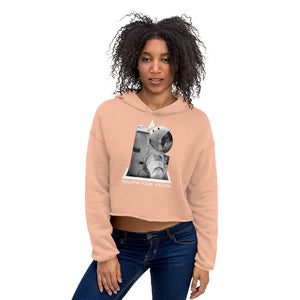 Moonmen Women Crop Hoodie (Eco)