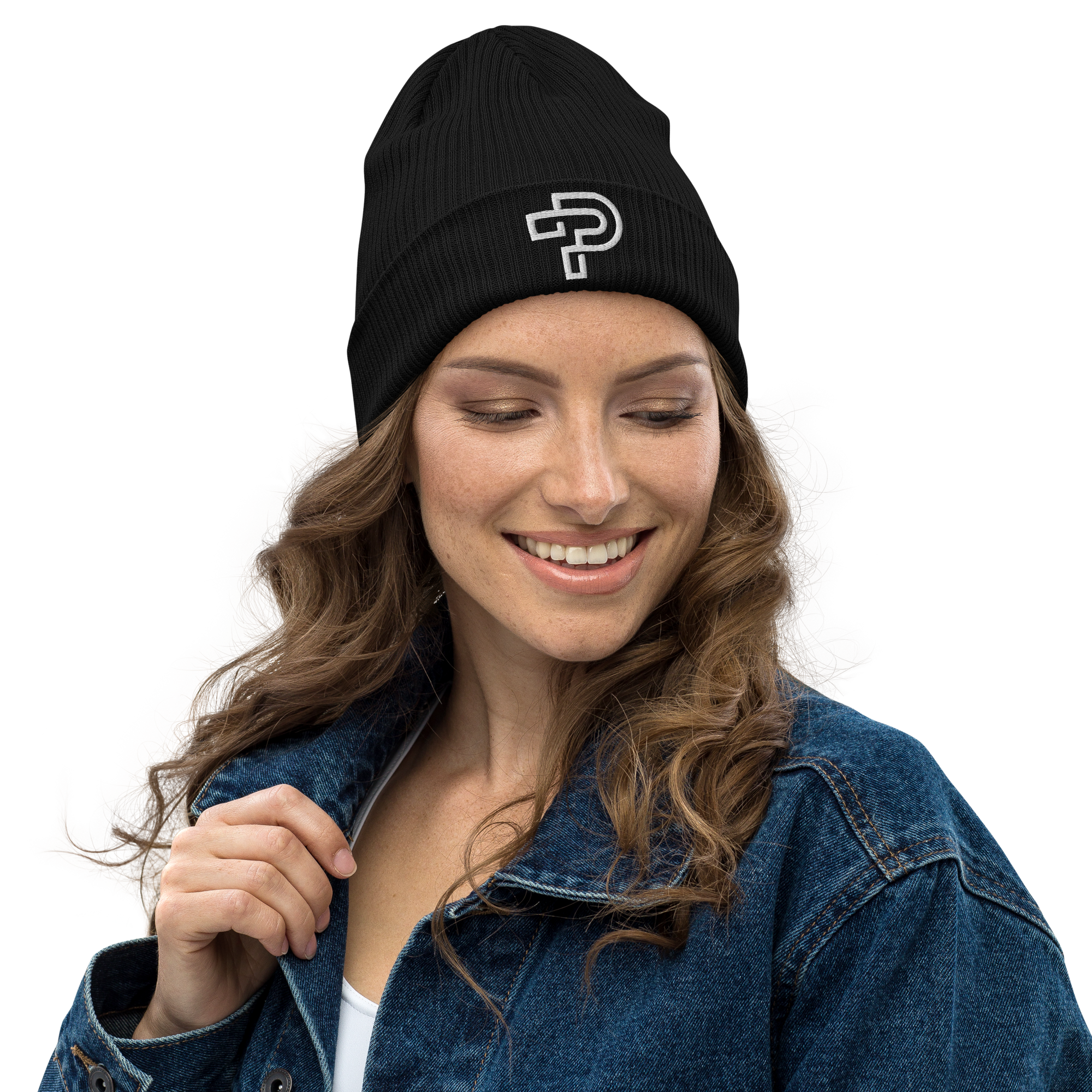 100% Organic ribbed beanie