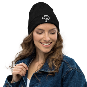 100% Organic ribbed beanie