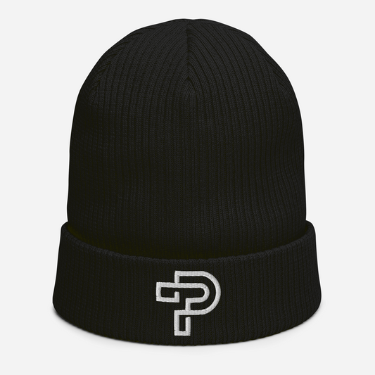 100% Organic ribbed beanie