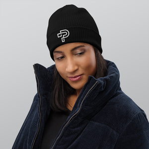 100% Organic ribbed beanie