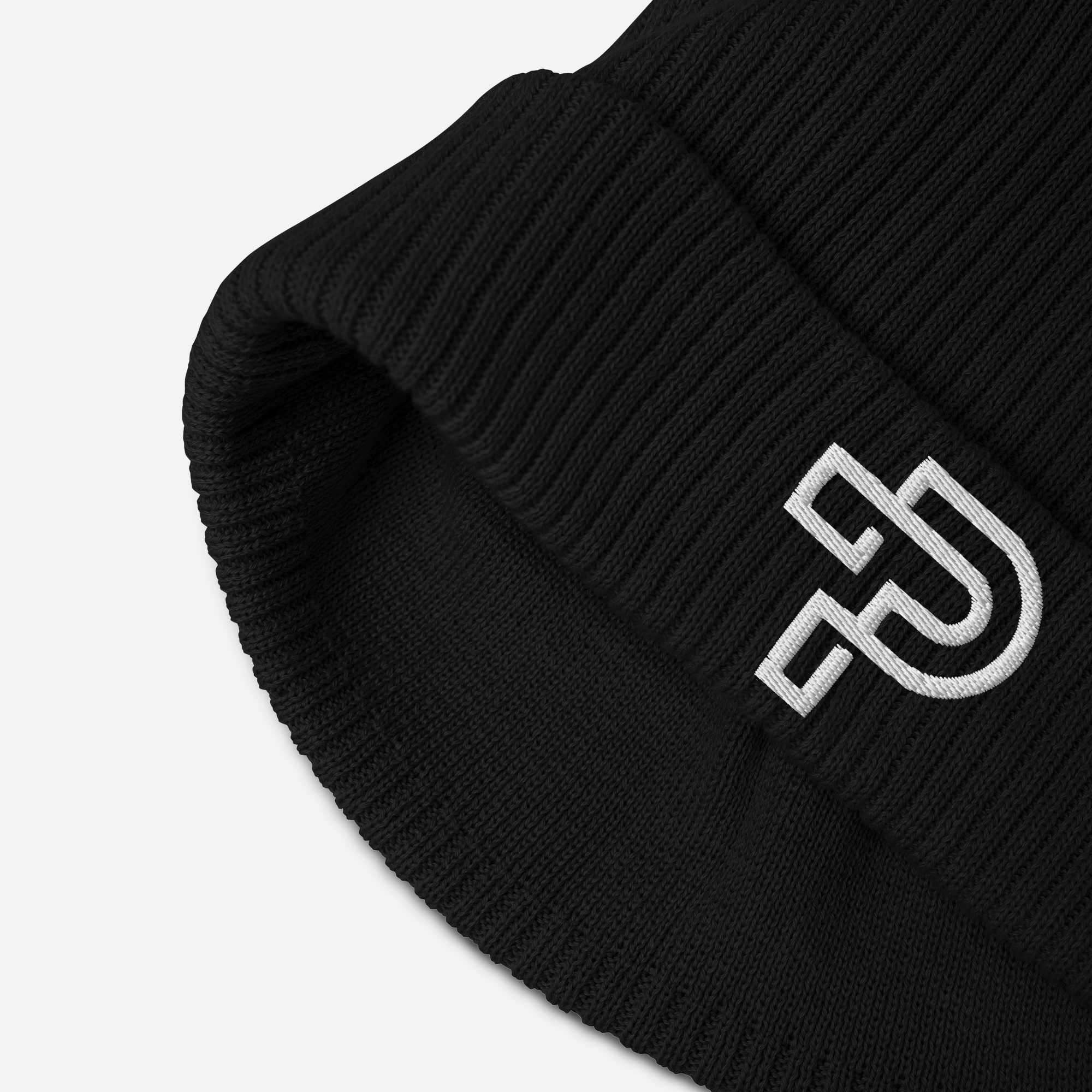 100% Organic ribbed beanie