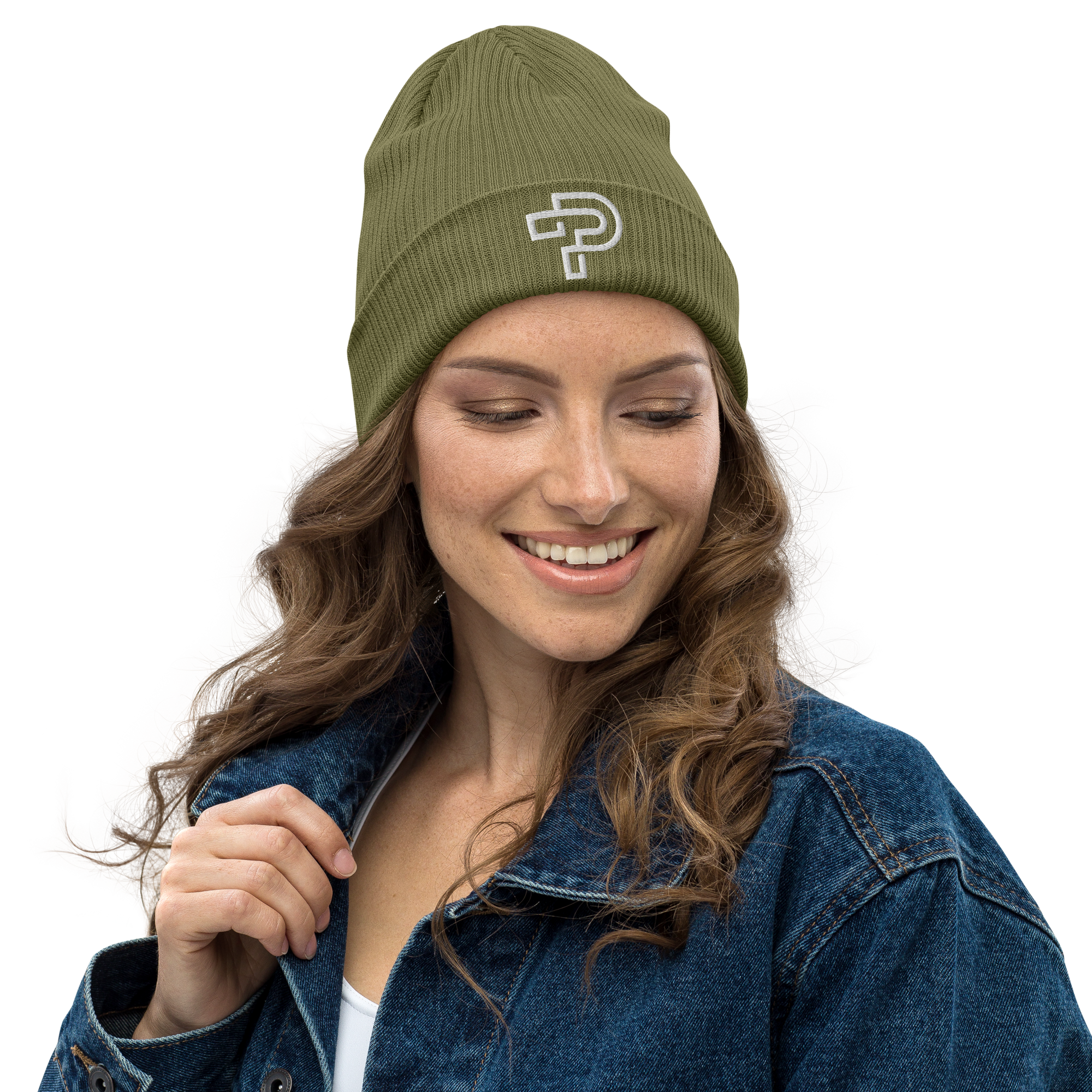 100% Organic ribbed beanie