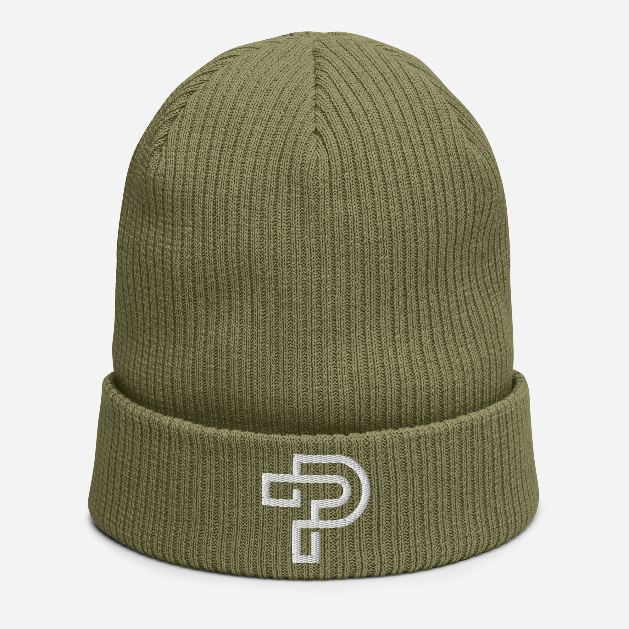 100% Organic ribbed beanie