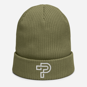 100% Organic ribbed beanie