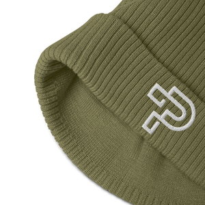 100% Organic ribbed beanie