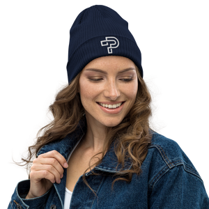 100% Organic ribbed beanie