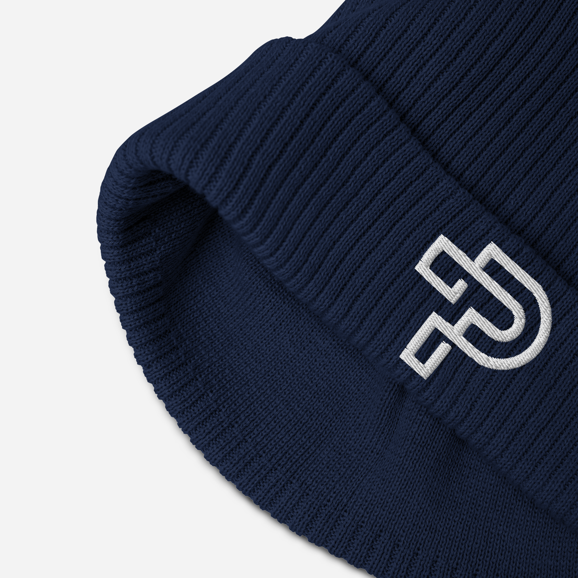 100% Organic ribbed beanie