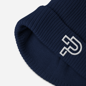 100% Organic ribbed beanie