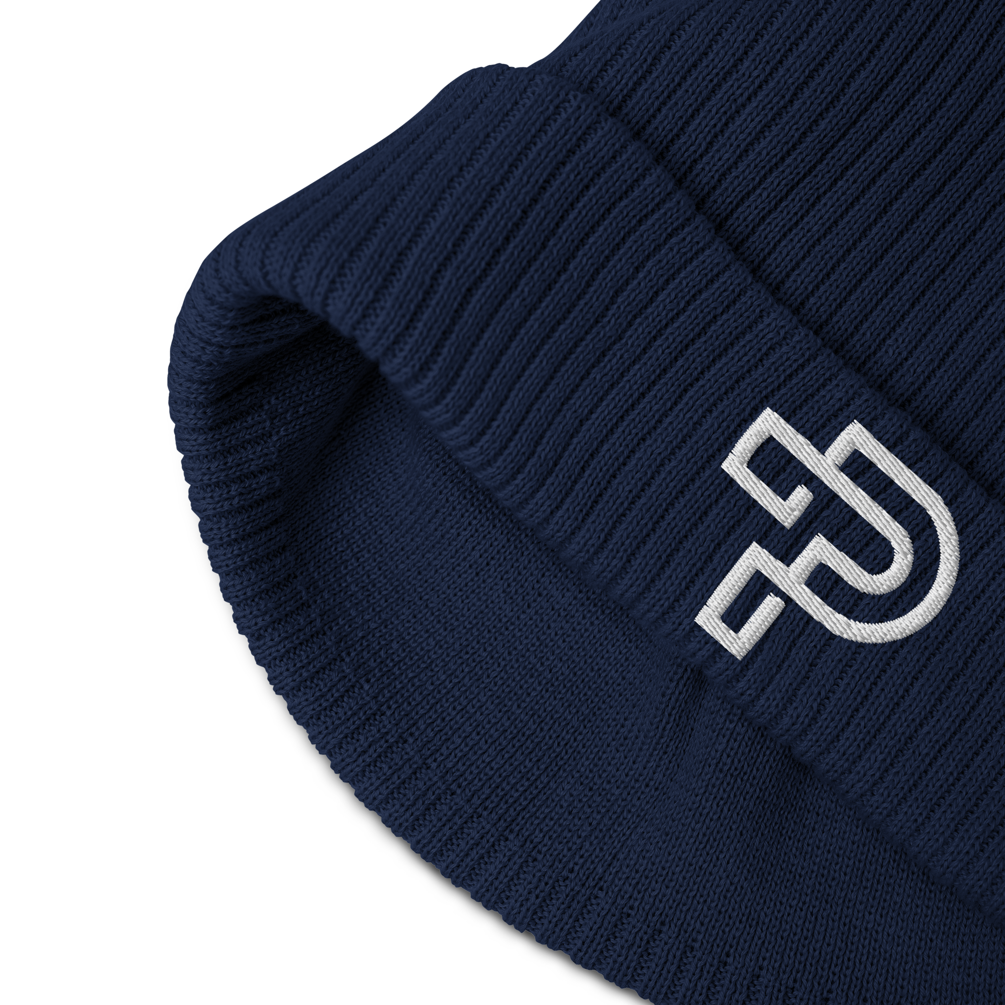 100% Organic ribbed beanie