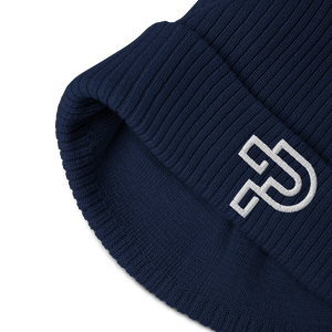 100% Organic ribbed beanie