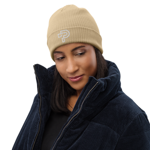 100% Organic ribbed beanie
