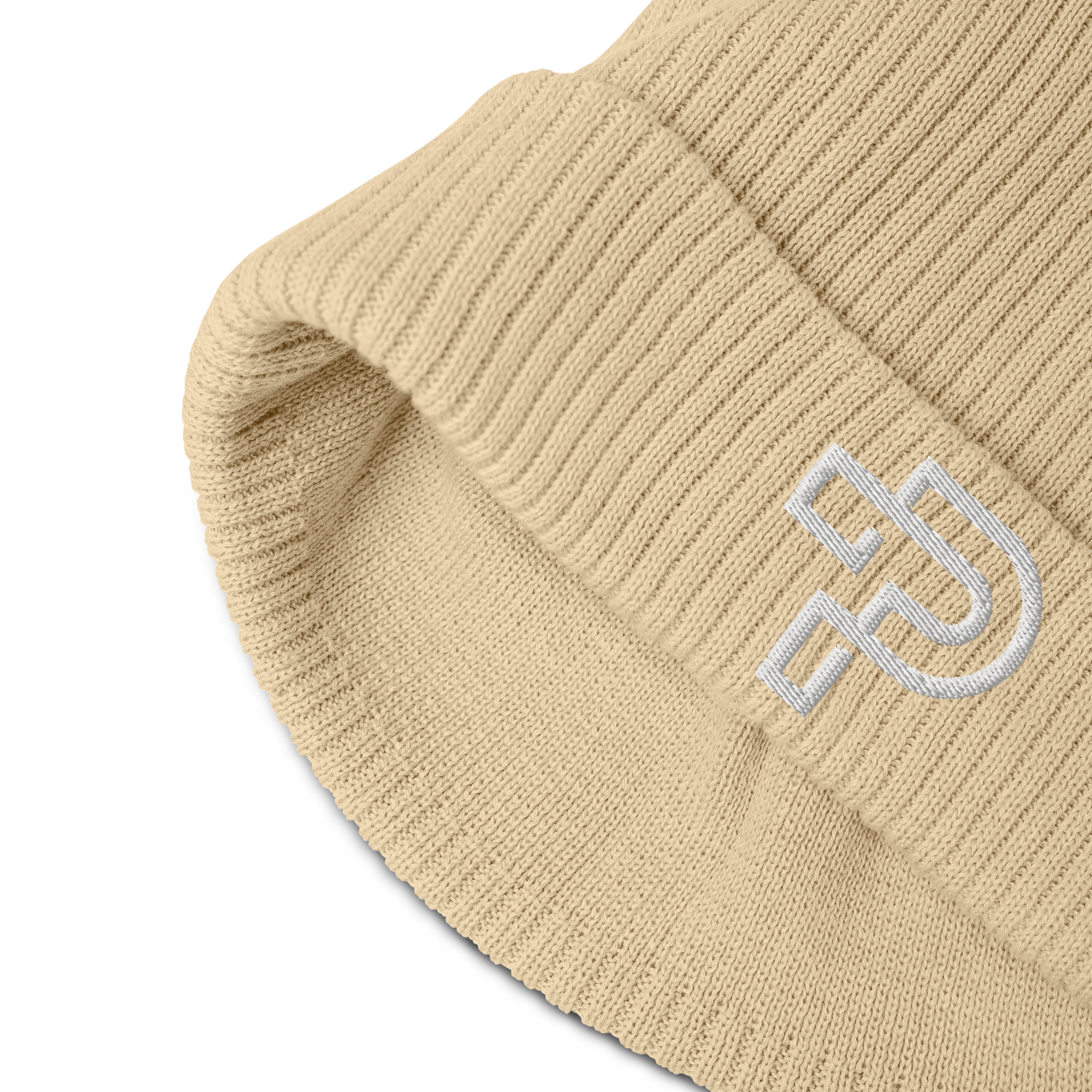 100% Organic ribbed beanie