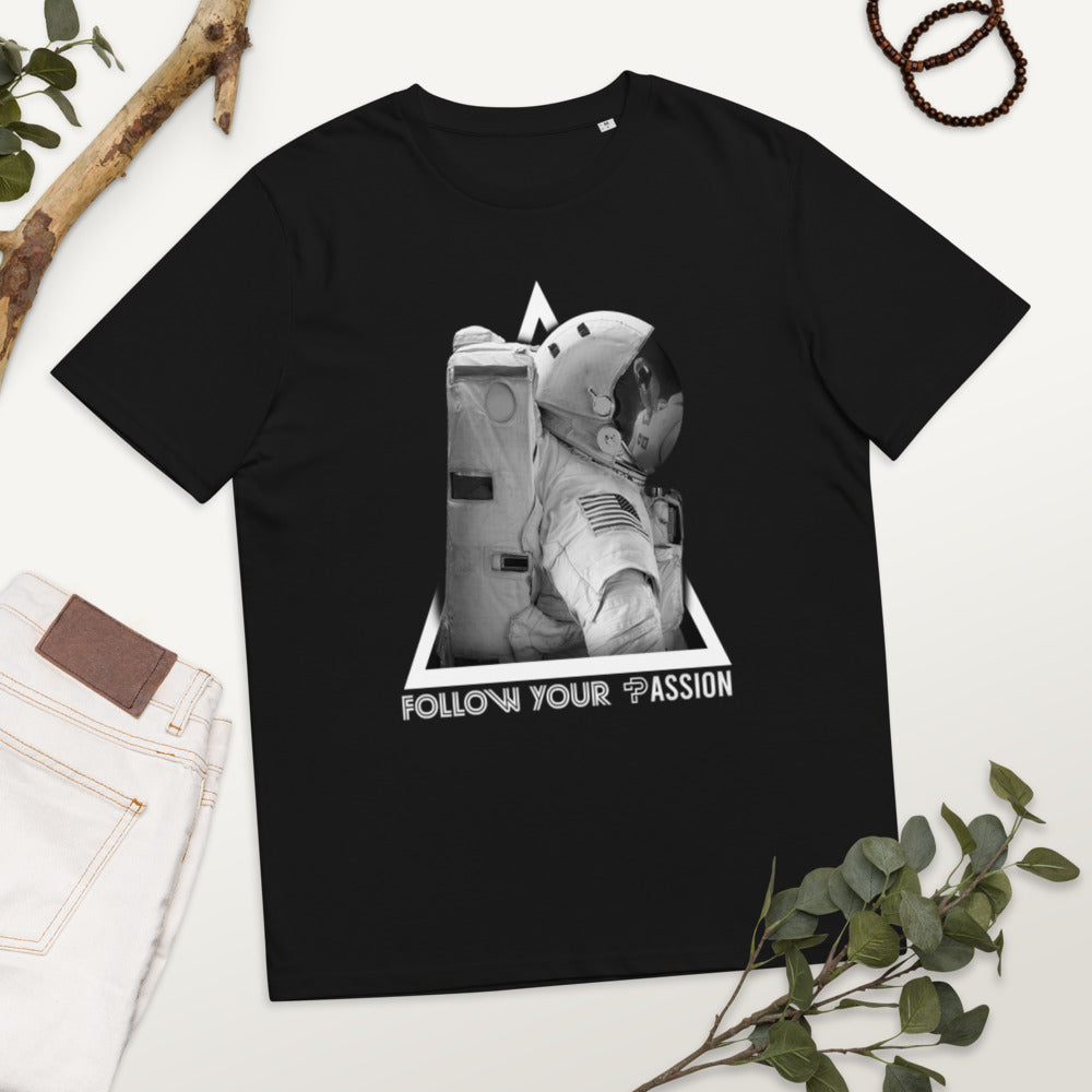 Astronaut Unisex 100% organic cotton t-shirt
