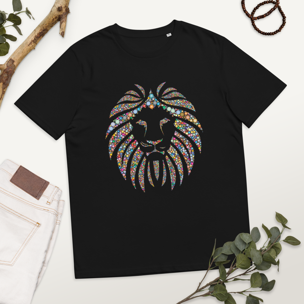 Lion Stone Unisex 100% organic cotton t-shirt