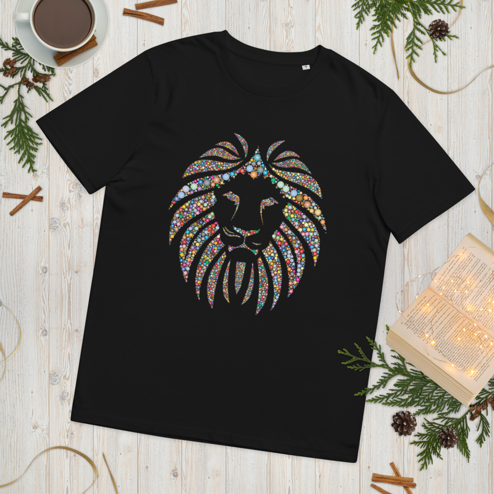 Lion Stone Unisex 100% organic cotton t-shirt